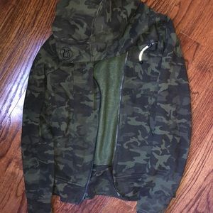 Lululemon camouflage sweater jacket